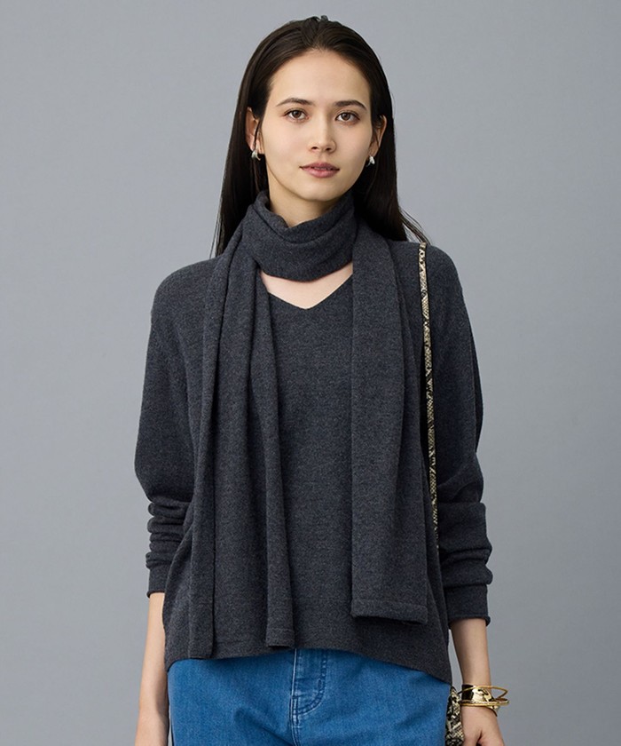 2/2ページ)｜グレー系｜ニット・セーター｜自由区 (Lサイズ