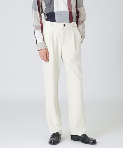 360°ストレッチツイルワイドトラウザーズ