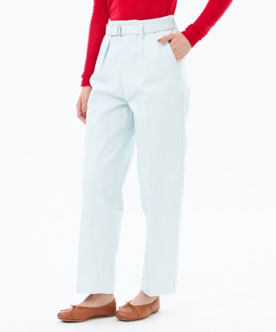 【WEB&一部店舗限定】ベルテッドデニムパンツ