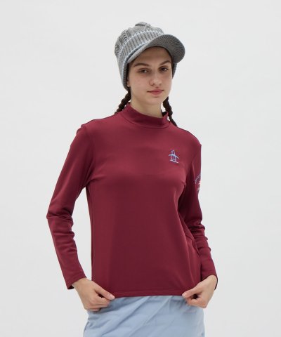 マンシングウェア Munsingwear 保温ストレッチウォーモトリコットモック