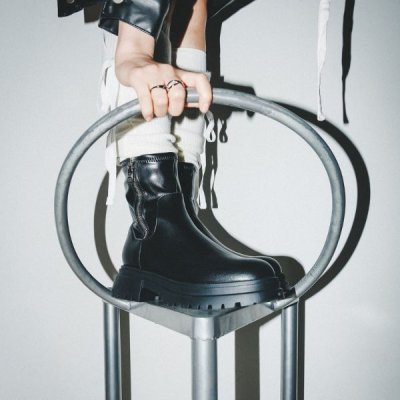 スティーブ マデン STEVE MADDEN 厚底サイドジップブーツ