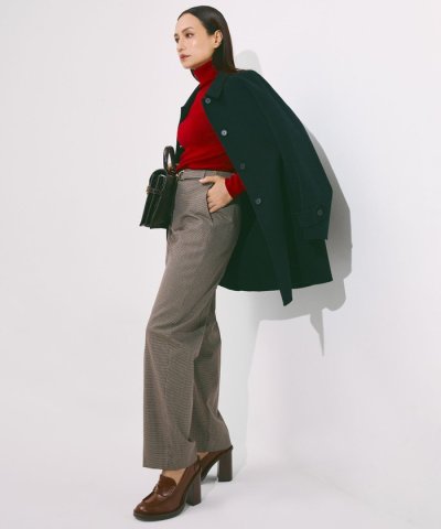 【30th ANNIVERSARY】ウールガンクラブチェック テーパードパンツ