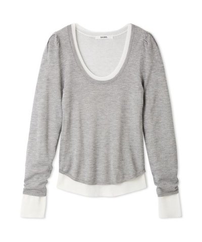 レイヤードニット