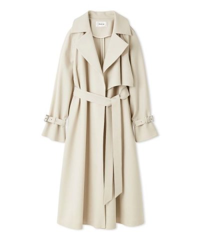 ラップトレンチコート