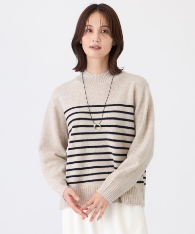 【ウォッシャブル】エアリーウールニットプルオーバー
