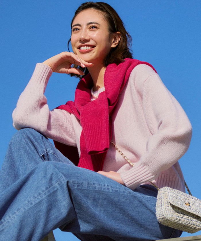 ピンク系｜ニット・セーター｜23区(ニジュウサンク)｜阪急百貨店公式