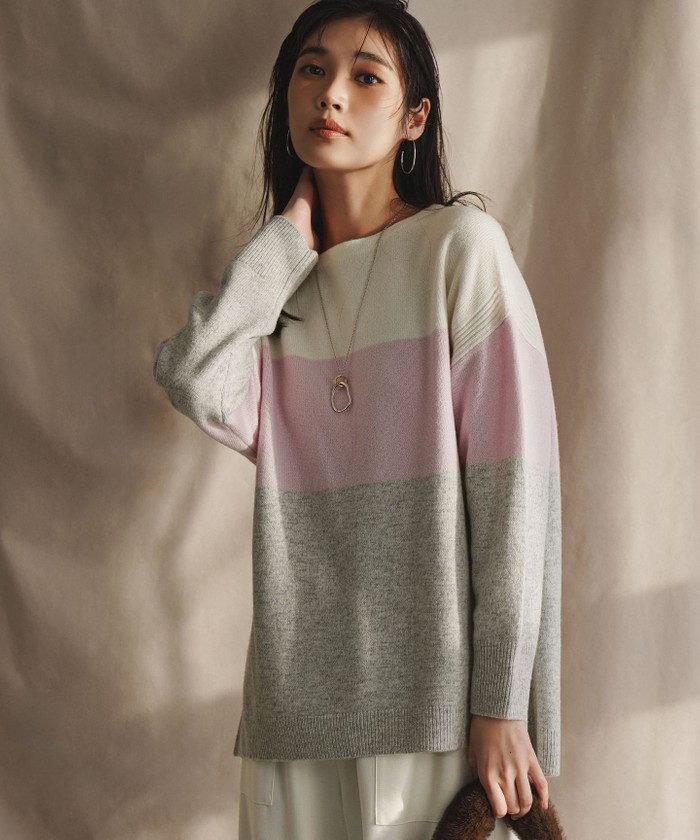 ピンク系｜ニット・セーター｜23区(ニジュウサンク)｜阪急百貨店公式