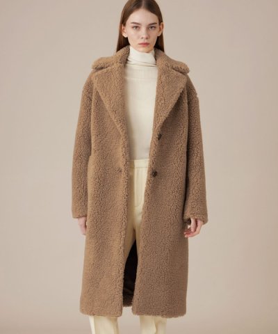 【DURRIS/デュリス】ウールボアコート