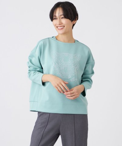 【ウォッシャブル】ホットフィットダンボールニットプルオーバー