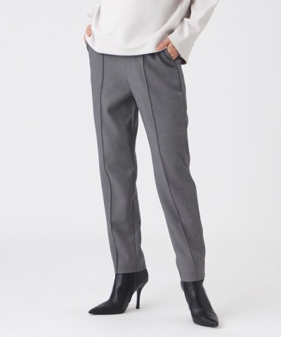 【マシンウォッシャブル】TRダブルクロスピンタックパンツ