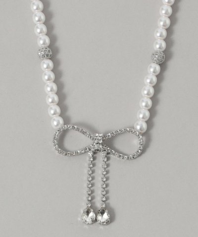 トップリボン ネックレス