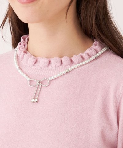 トップリボン ネックレス