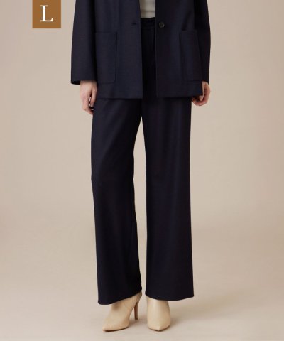 【L】ウールスムースパンツ