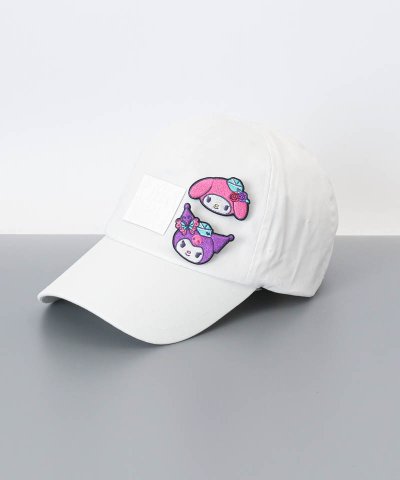 アナスイ ANNA SUI マイメロディ&クロミ 刺しゅうブローチ付きキャップ