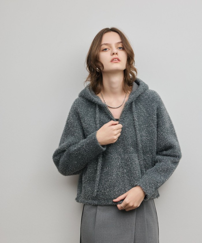 フェザーニットパーカー(508659490)｜阪急百貨店公式通販サイト｜阪急