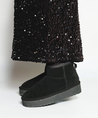 スティーブ マデン STEVE MADDEN ボアショートブーツ