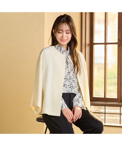 ピサーノ PISANO 【ハレの日・セットアップ対応】ベルスリーブ・ノーカラーシ