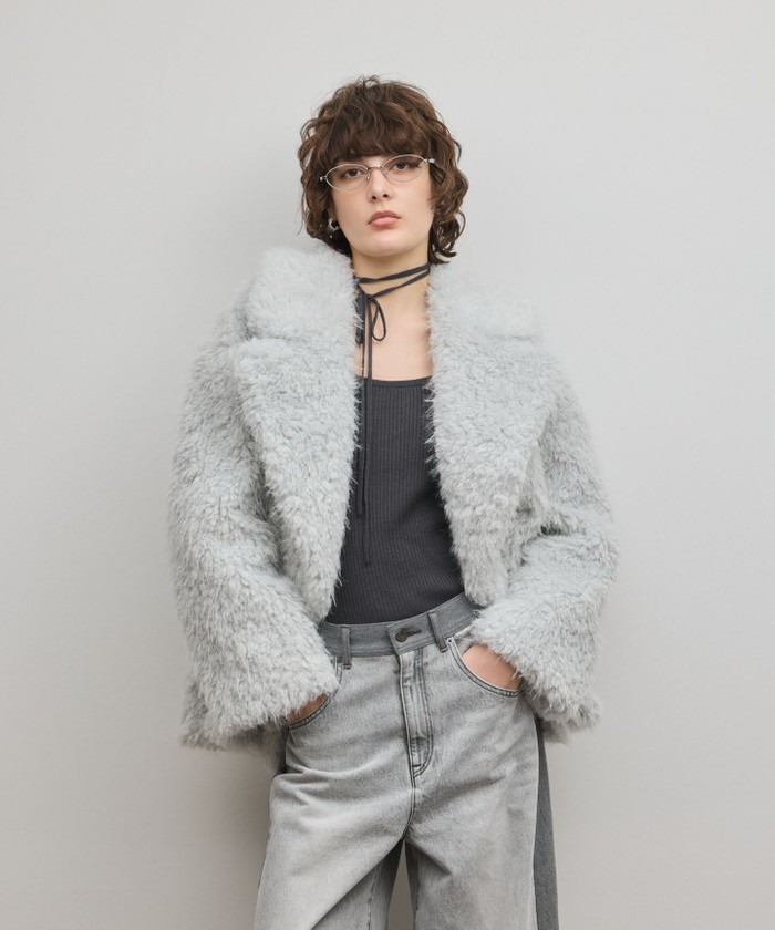 フェイクファーPコート(508664227)｜阪急百貨店公式通販サイト｜阪急