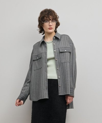 ジャージビッグシャツ