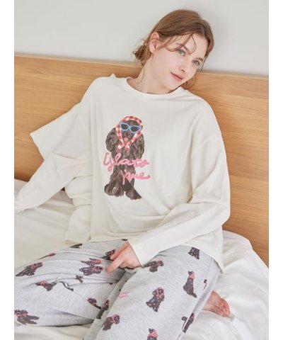 スカーフDOGワンポイントロンT