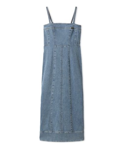 【Lee× FRAY I.D】ストレートデニムキャミワンピース