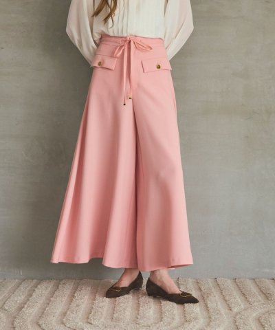 ワイドフレアパンツ
