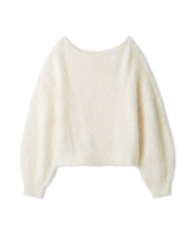 ファーライクニットプルオーバー