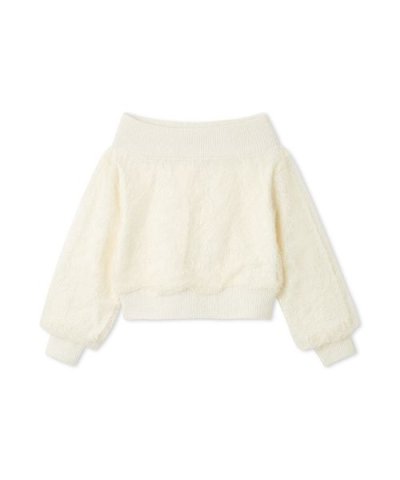 ストラクチャーレースニット