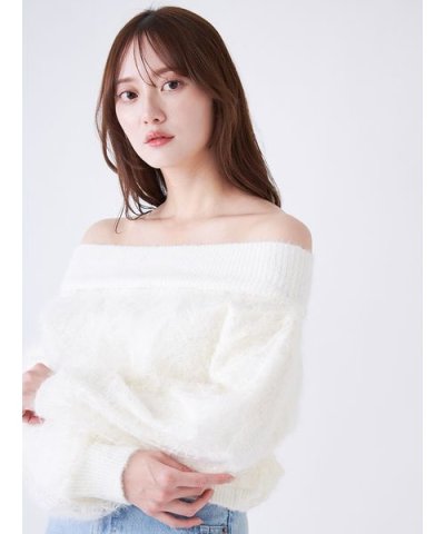 ストラクチャーレースニット