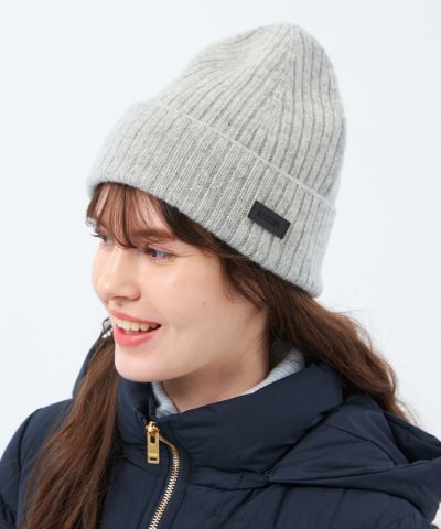 ウールカシミヤニットキャップ