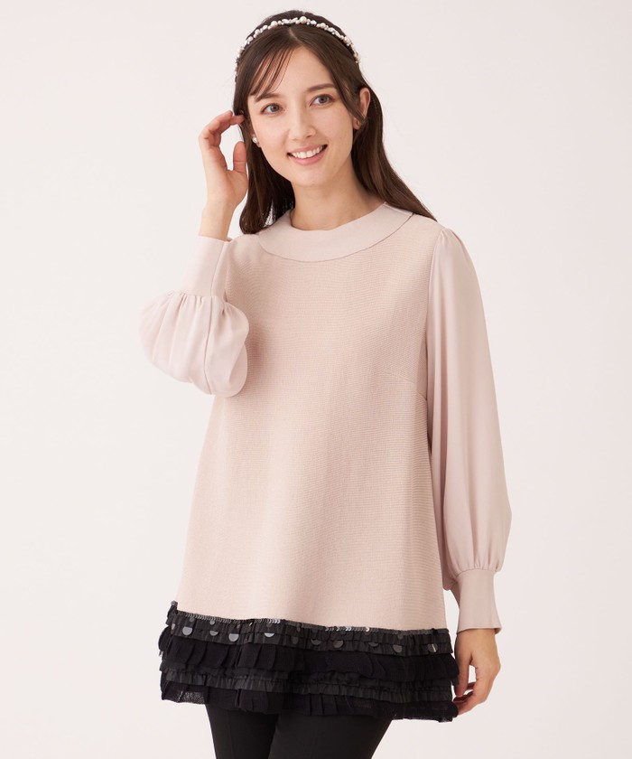 ピンク系|ニット・セーター|TO BE CHIC(トゥー ビー シック)|阪急 ピンク系|ニット・セーター|TO BE CHIC(トゥー ビー シック)|阪急