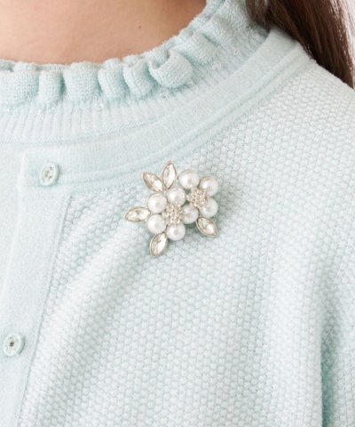 フラワーブローチ