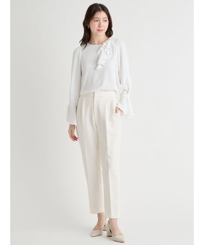 【洗える】テーパードパンツ