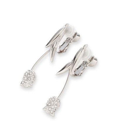 ビジューチューリップイヤリング