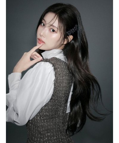 オーガンシースルーブラウス【カンヘウォン着用】