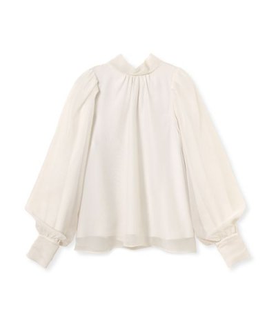 オーガンシースルーブラウス【カンヘウォン着用】