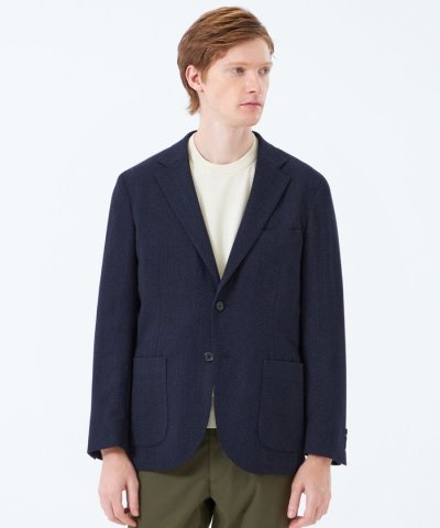 テーラードジャージー ジャケット ZIGNONEジャージー