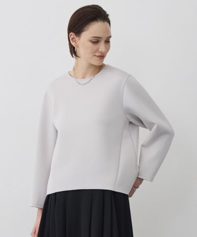 【WEB限定カラーあり】ソフトダンボール スリットテール プルオーバー