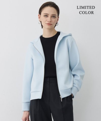 【WEB限定カラーあり】ソフトダンボール ジップアップ フーディ