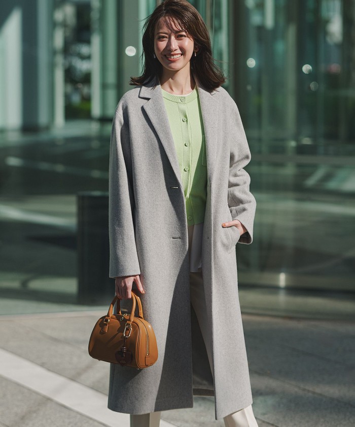 WEB&一部店舗限定】ウールモッサ チェスターコート(508677611)｜阪急