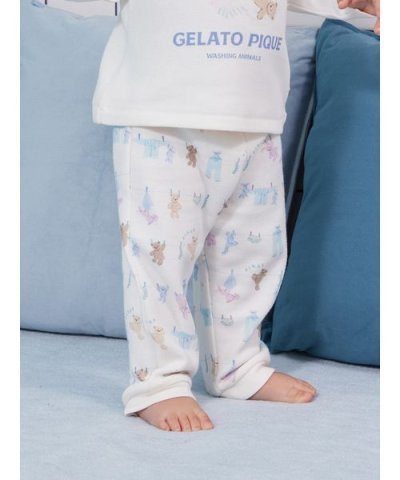 【BABY】ウォッシングアニマル柄ロングパンツ