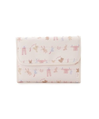 ウォッシングアニマル柄母子手帳ケースL