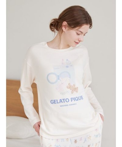 ウォッシングアニマルワンポイントロンT