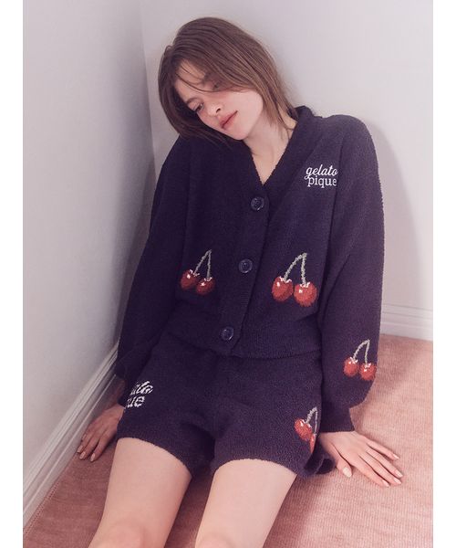 ONLINE限定カラーあり】ベビモコチェリージャガードショートパンツ