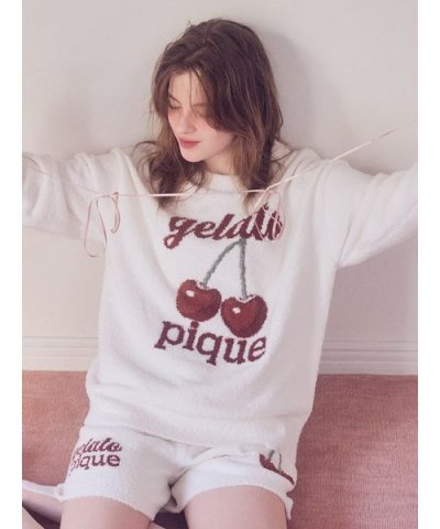 【ONLINE限定カラーあり】ベビモコチェリージャガードプルオーバー