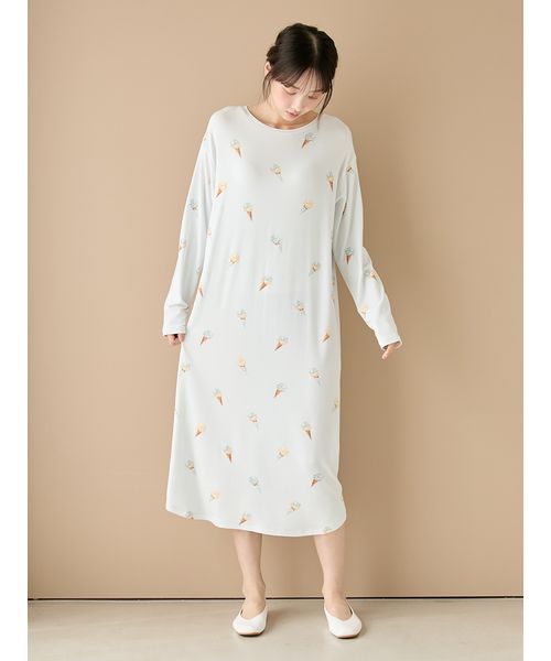 JOEL ROBUCHON】ツイードモコVネックワンピース(508625150)｜阪急