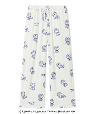 【ドラえもん】【レディース】総柄ロングパンツ