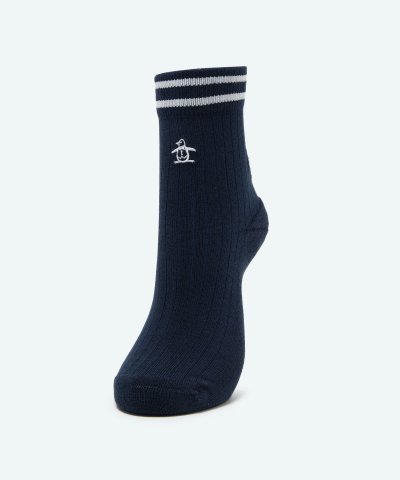 マンシングウェア Munsingwear ミドル丈3Dソックス【返品不可商品】