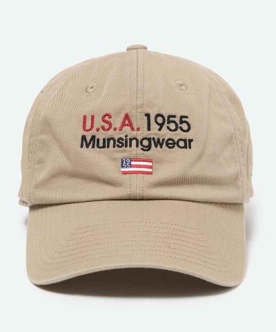 マンシングウェア Munsingwear ロゴデザインキャップ