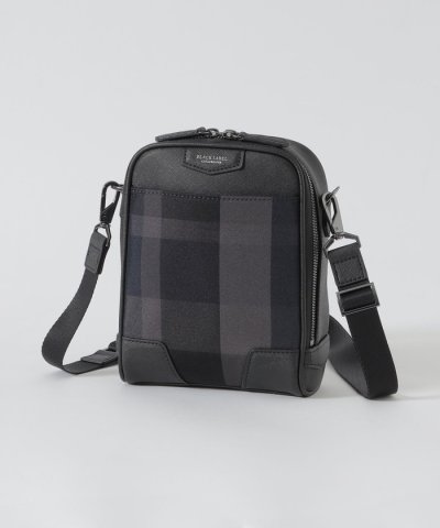 【一部店舗限定】トーナルクレストブリッジチェックミニクロスボディバッグ